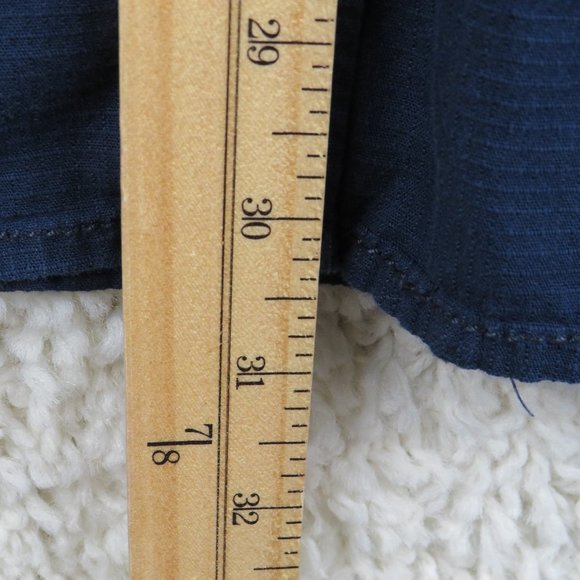 I-N-C* Men's Short Sleeve Button Down Curved Hem Chest Pocket Shirt~ Size XL - Picture 10 of 12